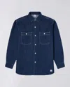Edwin Shirts Man  I035112.work Shirt Ls Japan 01.5v ♪ In Blue