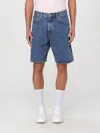 Edwin Short  Men Color Blue In Blue