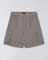 Edwin Shorts And Bermuda Man  I031953.1op.gd. Cargo Ring 1op.gd Brushed Nickel In Gray