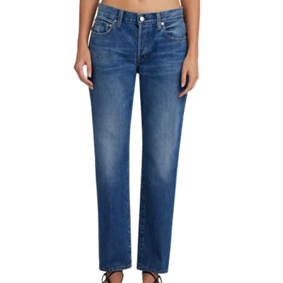 Edwin Simone Straight Jean In Idle In Blue