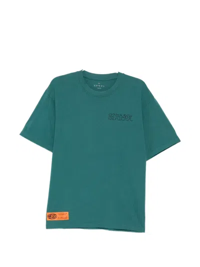 Edwin Spiral Sighs T-shirt In Blue