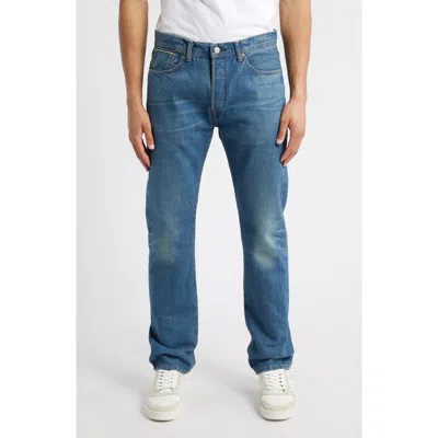 Edwin Straight Leg Jeans In Spring Rinse 90