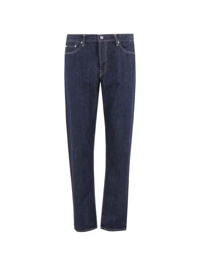 Edwin Straight-leg Jeans In Animal Print