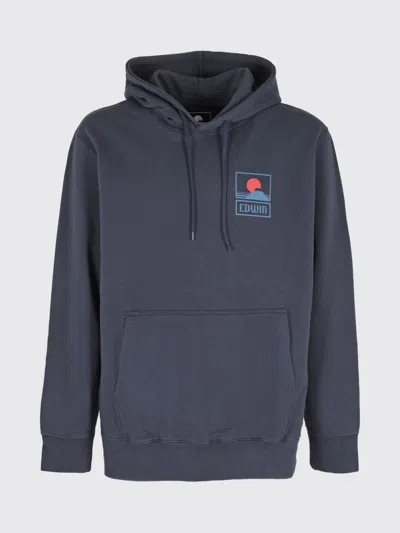 Edwin Sweatshirt  Men Color Navy In Blue