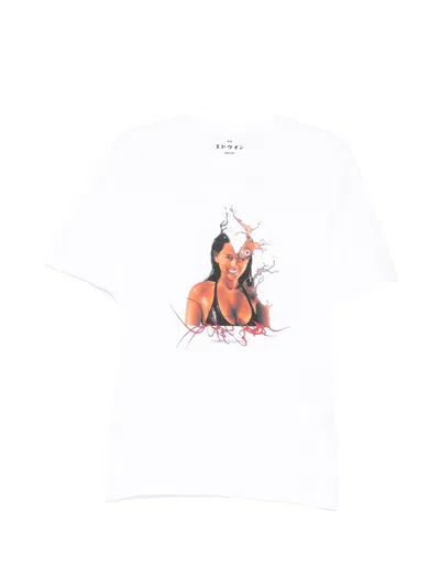 Edwin The Mood Of Summer T-shirt In White