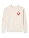 Edwin Tonkatsu Crewneck Sweatshirt In White