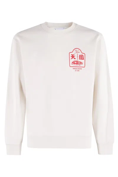 Edwin Tonkatsu Sweat In White