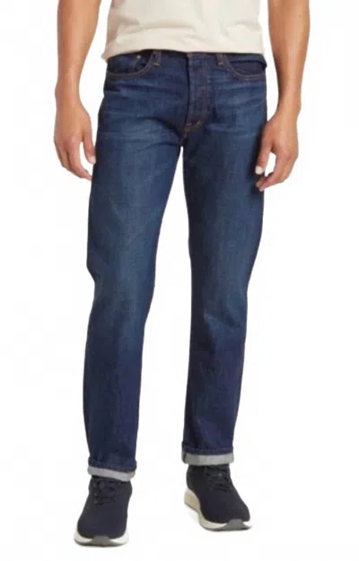 Edwin Walker Classic Straight Jeans In Alamo In Blue