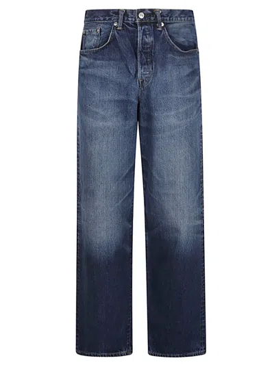 Edwin Wide-leg Denim Jeans In Blue