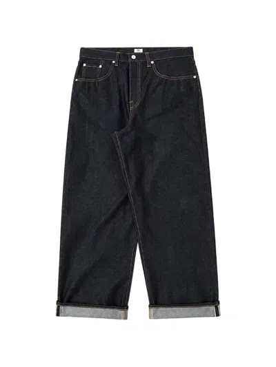 Edwin Wide-leg Jeans In Black