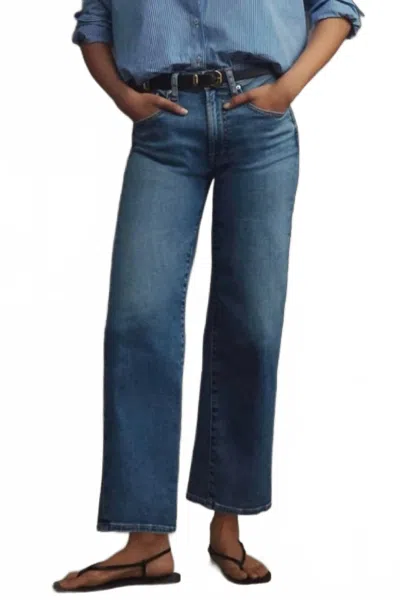 Edwin Women's Marli High Waist Mom Jean In Blue