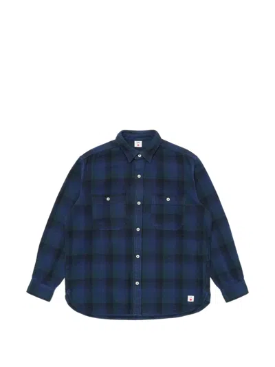 Edwin Work Check-pattern Japan Shirt In Multi