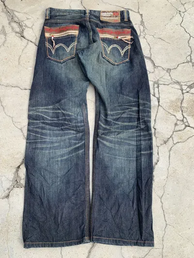 Pre-owned Edwin X If Six Was Nine Edwin Xv Navajo Style & Nice Faded In Check