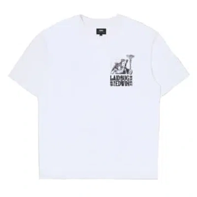 Edwin Yusuke Isao Short-sleeved T-shirt (white)