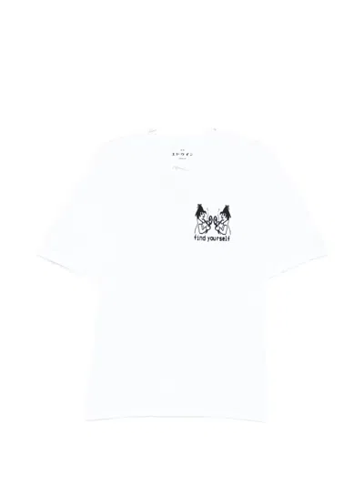 Edwin Zen For Sale T-shirt In White