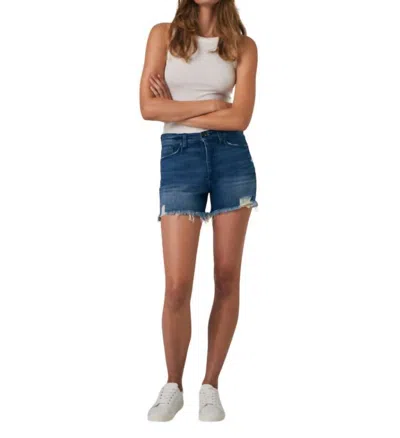 Edyson Delon High Rise Short In Lincoln Wash In Multi