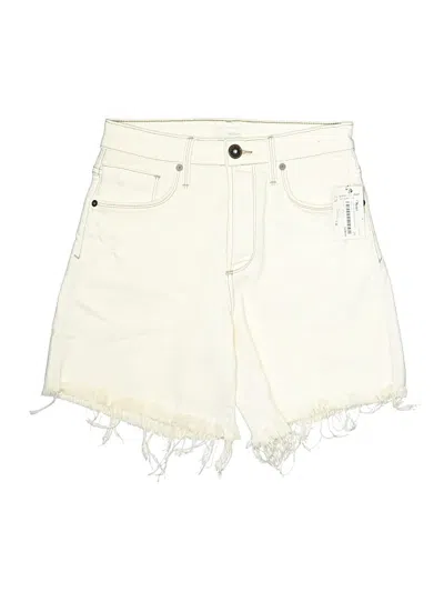 Pre-owned Edyson Denim Shorts In Ivory
