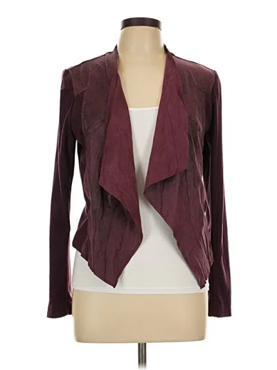 Pre-owned Edyson Kimono In Burgundy