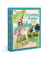 Eeboo Animal Counting 30 Piece Puzzle Set In Multi