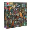Eeboo Piece And Love Alchemist Cabinet 1000 Piece By Illustrator Vasilisa Romanenko 1000-pc. Puzzle In Transparent