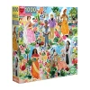 Eeboo Piece And Love Poet's Garden 1000 Piece Square 1000-pc. Puzzle In Transparent