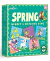 Eeboo Spring Little Square Memory Game In Multi