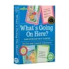 Eeboo What's Going On Here? Conversation Flashcards 50-pc. Card Game In Blue