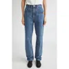 Eenk 001 Classic Straight Leg Jeans In Blue