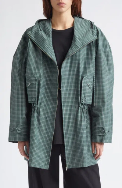 Eenk Utility Hooded Parka In Multi