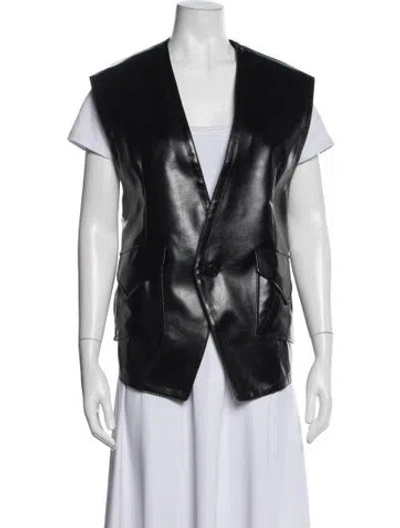 Pre-owned Eenk Vest In Black