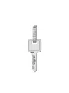 Eéra 18k White Gold Key Small Earring In Metallic