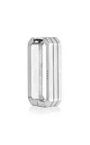 Eéra 18k White Gold Long Candy Earring In Silver