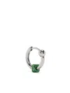 Eéra Mini Piercing Hoop Earring In Silver