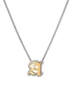 Eéra 18k Yellow Gold Initial Necklace
