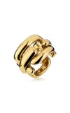 Eéra 18k Yellow Gold Mega Reine Ring