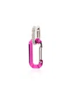 Eéra 18k White Gold Chiara Small Diamond Single Drop Earring In Pink