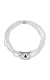 Eéra 925 Silver Stone Necklace Pearl Medium
