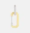 Eéra Chiara Small 18kt Gold Single Earring With Diamonds In Yellow