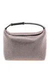 Eéra Moon Leather & Crystal Top Handle Bag In Pink,black