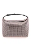 Eéra Moon Leather & Crystal Top Handle Bag In Rosa