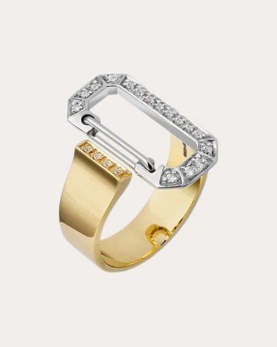 Eéra Diamond & Two-tone Eéra Women's Ring In White