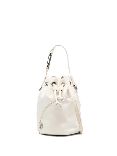 Eéra Faux-leather Bucket Bag In Nude