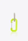Eéra Immediate Delivery – Small Fluo Chiara 18k Gold Single Earring With Diamonds In Yellow