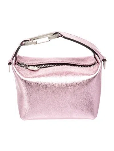 Pre-owned Eéra Leather Minaudière W/ Tags In Metallic/pink