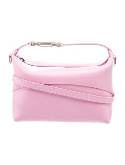 Pre-owned Eéra Leather Moon Bag W/ Tags In Pink