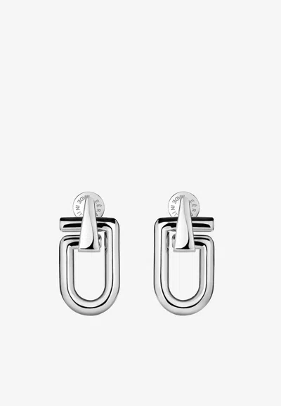 Eéra Mega Reine Earrings In Silver