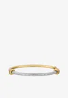 Eéra Ninety 18-karat Yellow Gold Bracelet With Diamonds In Gold