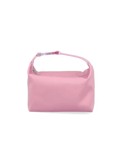 Eéra Nylon Moon Hand Bag In Pink