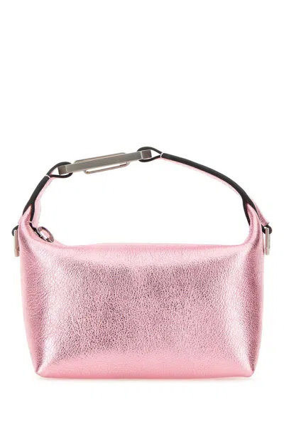 Eéra Tiny Moon Leather Tote Bag In Pink