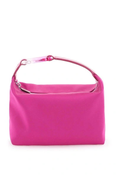 Eéra Satin Mini Moon Bag In Pink